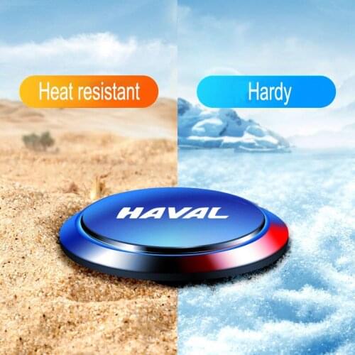 Car Air Freshener Perfume Dashboard Fresh Car Fragrance logo UFO Shape For Haval H1 H2 H3 H5 H6 H7 H8 H9 M2 M4 car Accessories