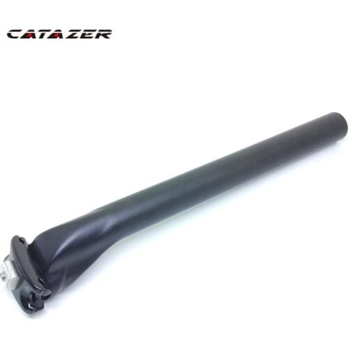 Bicycle Seat Posts Carbon Fiber Road/Mtb 3K Gloss/Matte Offset Seat Post 25.4/27.2/30.8/31.6 Ultra-light Bicycle Seatpost