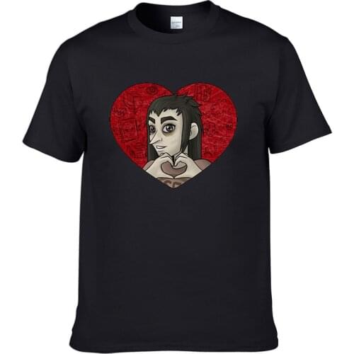 Lovers Sally Face Funny Tshirt Men Women 2021 Cotton Short Sleeve Humorous Homme Cool T Shirt Vintage Tops Sally Face Tees