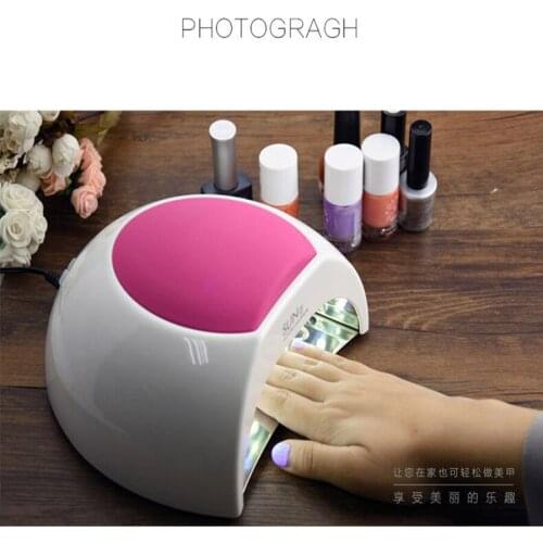 New SUN2 48W Nail Dryer Nail Art Dryer Manicure Tools LED UV Lamp Gel Nail Polish Dryer Power Gel Curing Nail Art Painting