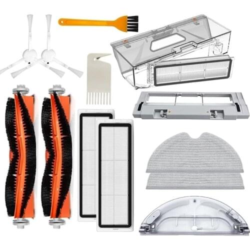 Main Brush Side Brush Filters Mop Cloth Water Tank Dust Box For Xiaomi Mijia 1C STYTJ01ZHM Robot Vacuum Cleaner Parts