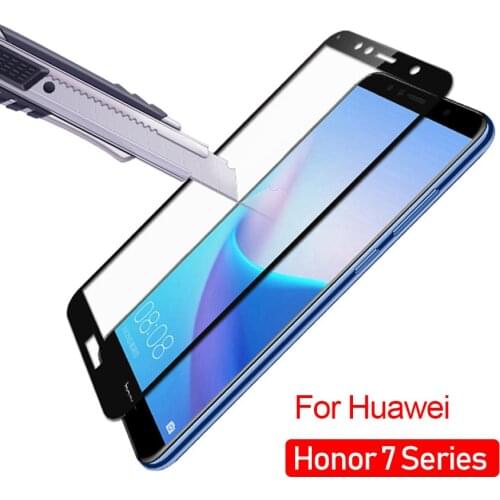 Protective Glass For Huawei Honor 7x 7c 7a Pro 7s Tempered Glas On The 7 X S A C X7 S7 A7 C7 7apro 7cpro Case Screen Protector
