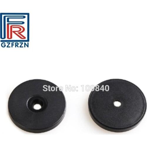 100pcs/lot 13.56MHZ ABS RFID Token,Patrol point RFID Disc Tag ISO14443A with M1 S50 Chip for patrolling