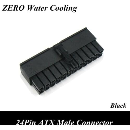 100pcs/lot 4.2mm 5557 CPU 24Pin ATX Male Connector