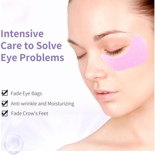 BREYLEE 8 Pair=16 Sticker Soft RETINOL Eye Mask Age Remove Aging Eye Dark Moisturizing hydration Anti Bag Wrink Serum Patches