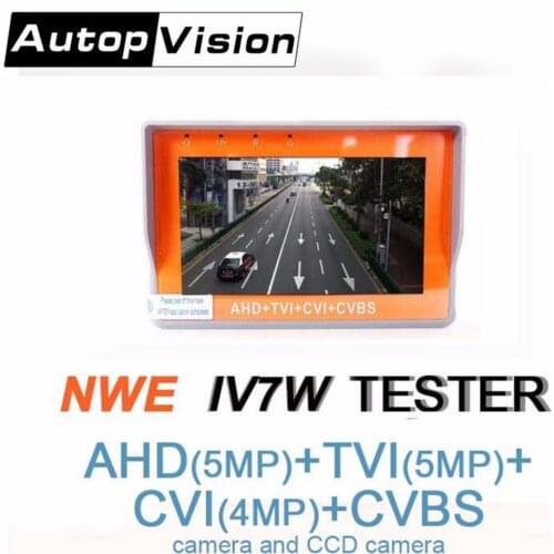 CCTV Security Camera Tester 1080P / 5MP AHD & CVBS & 5MP TVI & 4MP CVI 4-in-1 Analog Video Tester Dorpshpping