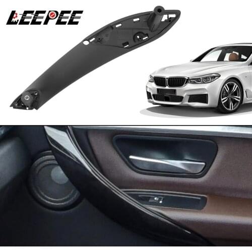 Black Front Rear Left/Right Door Panel Pull Trim Cover Interior Door Handles Car Inner Handle For BMW F30 F80 F31 F32 F34 F35