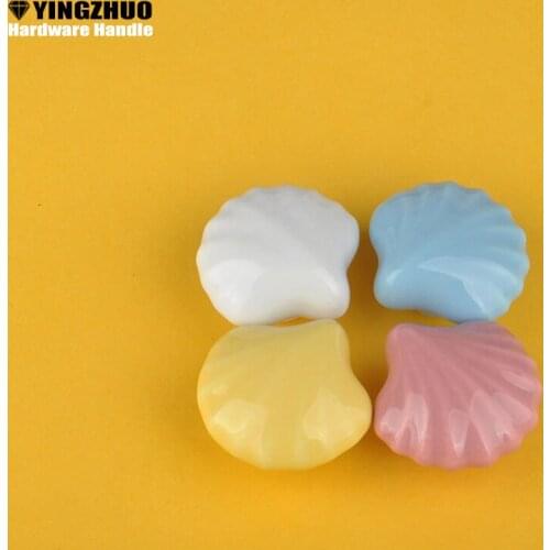 Childrens Cute Creative Handle Cabinet Cupboard Computer Desk Drawer Knob non-polluting Ceramic Glaze Bedroom Decoration