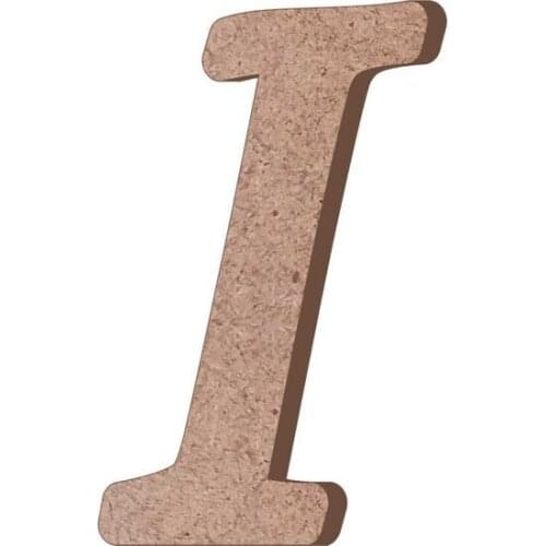 HR11 I Letter Trinket Wooden Object CODE: HR11 paintable decorative objects декоративные предметы под роспись