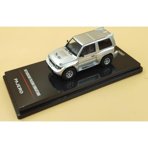 INNO 1:64 MITSUBISHI PAJERO EVO V55 Diecast Collection of Simulation Alloy Car Model Children Toys