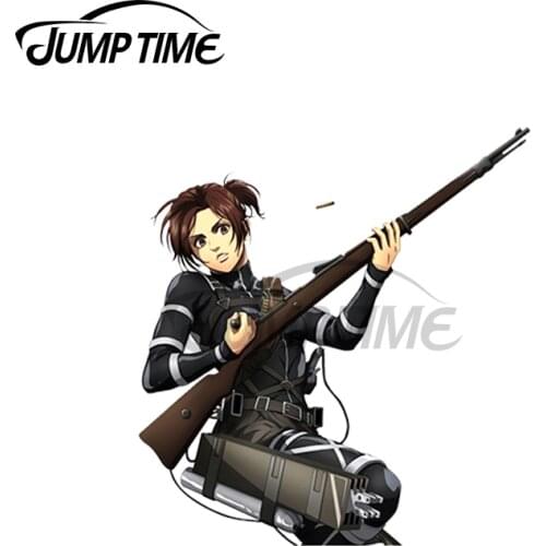 JumpTime 13 x 3.9cm For SNK Sasha S4 Personality Stickers Vinyl Car Sticker Car Accessories Refrigerator Decals Waterproof