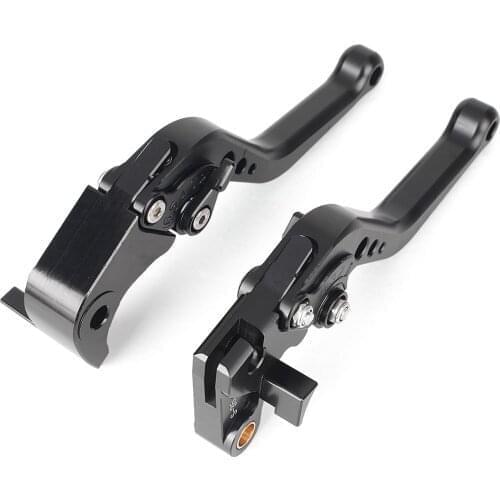 CNC Racing Short Adjustable Brake Clutch Levers For Suzuki GSXR1000 K5 2005-2006 & GSXR 600 750 2006-2010 K6 K8 Aluminum