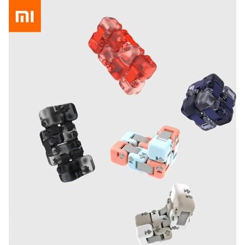 Newest 5colors Xiaomi Mitu Cube Spinner Finger Bricks Intelligence Toys Smart Finger Toys Portable For Youpin smart home