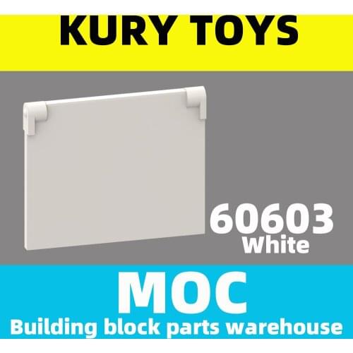 Kury Toys DIY MOC For 60603 Building block parts For Glass for Glass for Window 1 x 4 x 3 - Opening For Door-Window