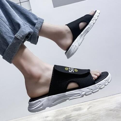 Male Sandal Sandalia Masculina Slide Sandals Men Summer Sandals&slippers Sport Sports Mens Outdoor