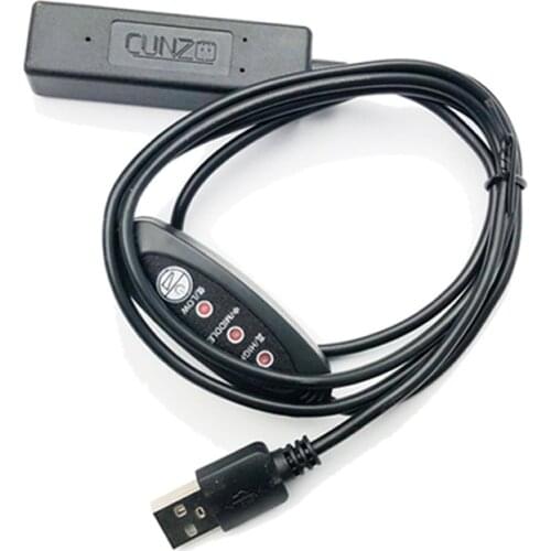 5W Mini USB Heating Rod 5v Three Speed Adjustable Fish Tank Automatic Water Heater Shrimp Turtle Tank Low Water Level Available