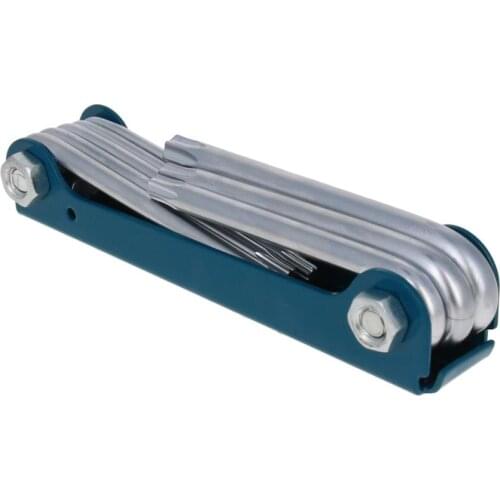 New 8pcs/set Torx Wrench Set T9 T10 T15 T20 T25 T27 T30 T40 Iron Case Plum Blossom Matte Insert Card 40 Chrome Wrench Set 1set