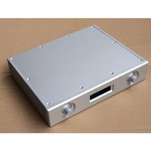 ES9018 all aluminum amplifier chassis/DAC decoder box/AMP case Enclosure / headphone amp case / PSU Box DIY