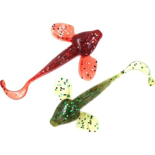 Fishing lure 6pcs 8cm 4.5g minnow high quality Artificial Fake Bait fly fishing wobblers silicone soft lure accessories tackle