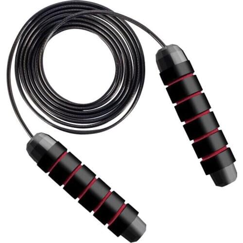 Adjustable PVC steel wire weight skip ropes