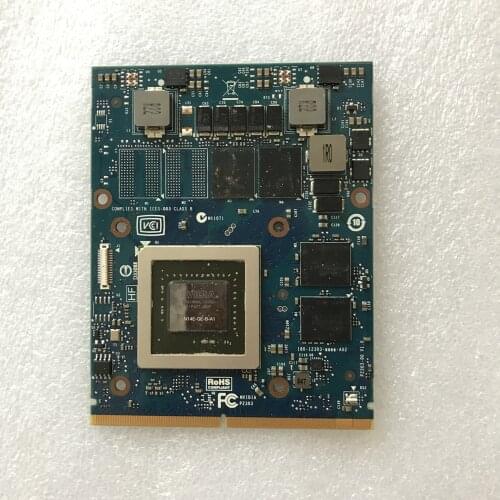 GTX765M GTX 765M N14E-GE-B-A1 Video Vga Graphic Card DDR5 2GB MXM laptop for IMAC A1312 for Dell Alienware M17X M18X