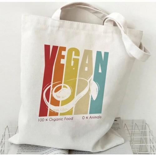 Large Capacity Canvas Bag Tote Shoulder Bag Eco-friendly Reusable Shopper Bag for Girl 2021 Beach Handbags Shopping Bags