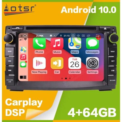 2 Din Android 10 PX5/PX6 Car Player GPS Navigation For KIA Ceed 2010-2012 Auto Radio Audio Stereo Multimedia Player Carplay DSP