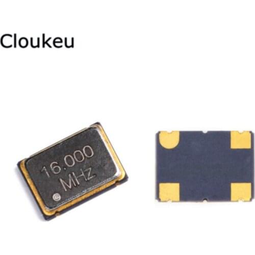 7050 16.000MHz 25PPM 3.3V SMT Active crystal oscillator 5070 Resonator 5*7mm