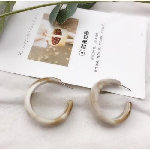 Accessories, net red earrings, retro style, all-around fashion, simple European and American style, new winter style