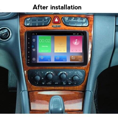 8"Android 11 Dvd 2din 4+64G Carplay For Mercedes Benz CLK W209 W463 W208 Car Radio Multimedia Video Player GPS Navigation Canbus
