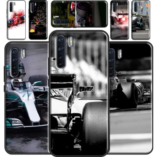 Formula 1 Car Phone Case For OPPO A53 2020 A5 A9 A31 A52 A72 A92 A83 A91 A93 A1K A15 A3S A5S F5 F7 Cover