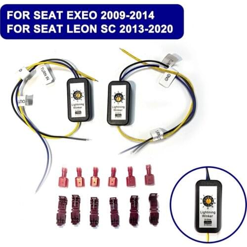 Car Dynamic Turn Signal Indicator LED Taillight Module Cable Wire Harness for Seat Leon 5F SC 2013-2020 Exeo 2009-2014