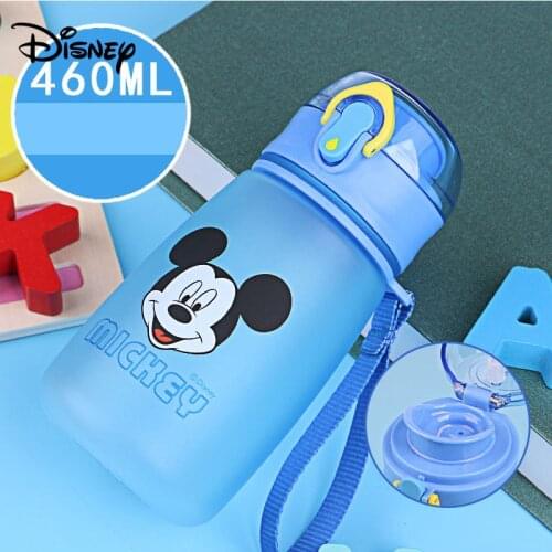 Disney Childrens Cup Primary School Drop-proof Plastic Cup Kindergarten Baby Household Portable Summer Straight Drinking Cup