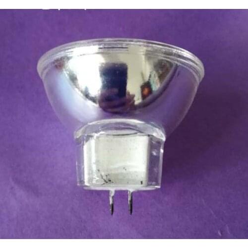 GZ4 6V 9W, 6V9W MR11 GZ4 fiber optic reflector quartz halogen light bulb Leica Leitz microscopy microscope lamp