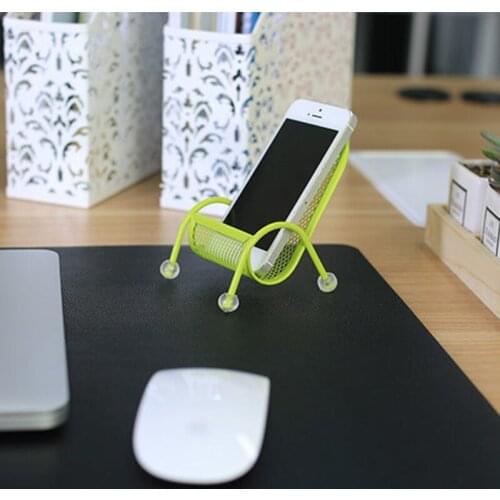 Creative Recliner Shape Cell Phone Stand Desktop Phone Holder Cradle Wrought Iron Mobile Phone Holder Non-slip