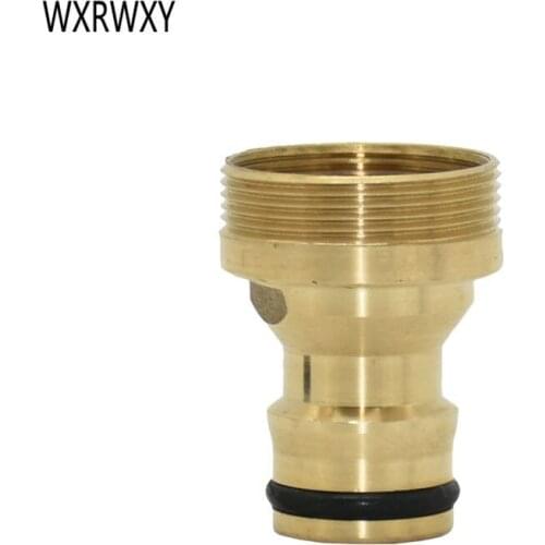 Wxrwxy brass threaded connector M24 M22 faucet adapter brass quick connector garden Water gun accessories Tooth pitch 1 mm 10pcs