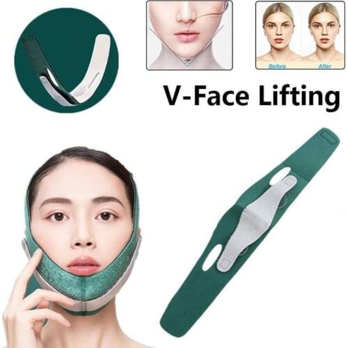 Powerful 3D Beauty Sleeping V-Face Face Shaper Face-lift Device Tool Thin-Face Bandages Correction Skin Care