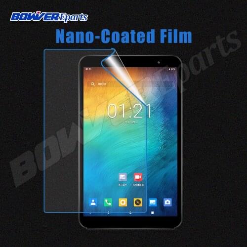 8"inch Soft Nano-Coated Screen Protective Film Anti-Dust Protector for Tablet Size:203x118mm (No Tempered Glass Film)