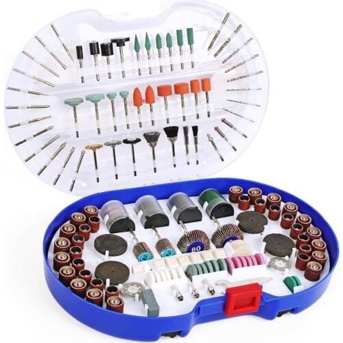 276 Pieces of Electric Grinder Accessories Boxed Grinding Polishing Cutting and Cleaning Mini Drill Accessory Kit Grinding Tools