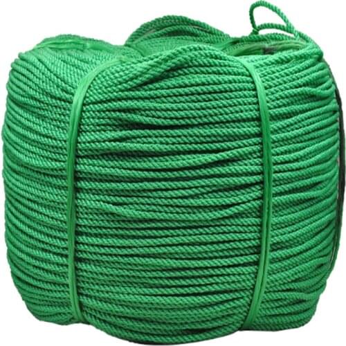 4mm/5mm/6mm weave rope sunscreen high-strength nylon tied advertising goods anti-sun waterproof polyethylene rope