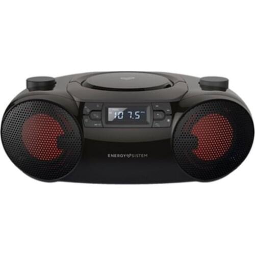 Radio CD Bluetooth MP3 Energy Sistem Boombox 6 12W Black