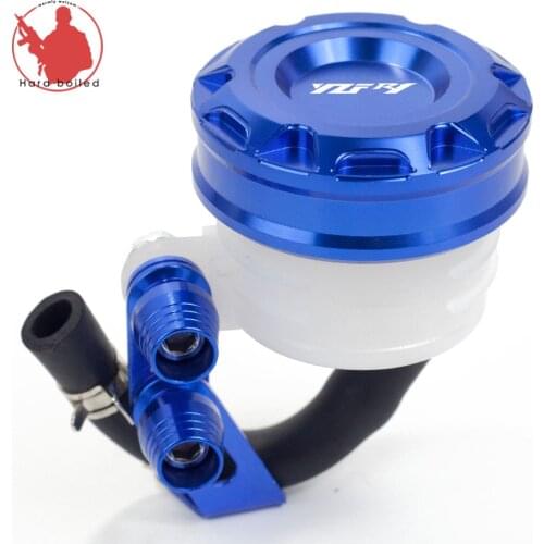 Universal Motorcycle Brake Fluid Reservoir Clutch Tank Oil Fluid Cup For Yamaha YZF-R1 YZF R1 YZFR1 2004-2014 2009 2010 2011