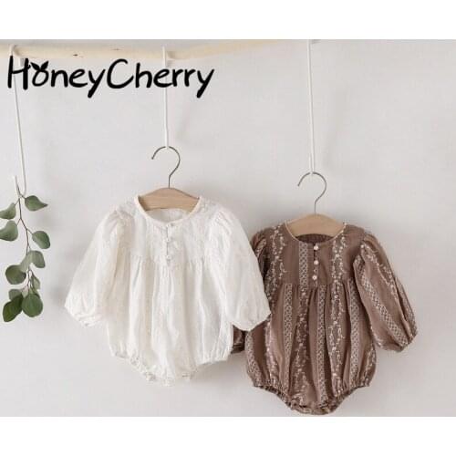 Spring long-sleeved baby one-piece bodysuit girl baby bodysuit baby girls clothes baby girl bodysuit