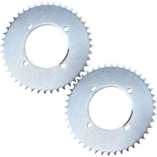 T8F 44T 2.1 Inch Rear Chain Sprocket for 43cc 49cc Mini Pocket Dirt Bike Gas Scooter ATV