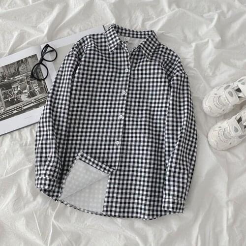 Женские рубашки в клетку ZZYSCFPSYFAH China At AliExpress