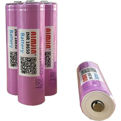 100% Original 3.7V 3000 MAH 18650-30Q InR Modified Pointed Rechargeable Battery , Suitable for Various Electronic Products