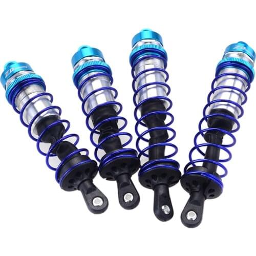 4Pcs Shock Absorber 120mm Front 140mm Rear Metal Damper Suspension for 1/8 JLB HSP EM Racing HPI Truck Buggy Truggy ZD Racing