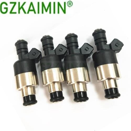 4pcs Auto Parts Fuel injector OEM 17109450 For DAEWOO Nexia Lanos Espero Nubira 1.5 1.6 16V