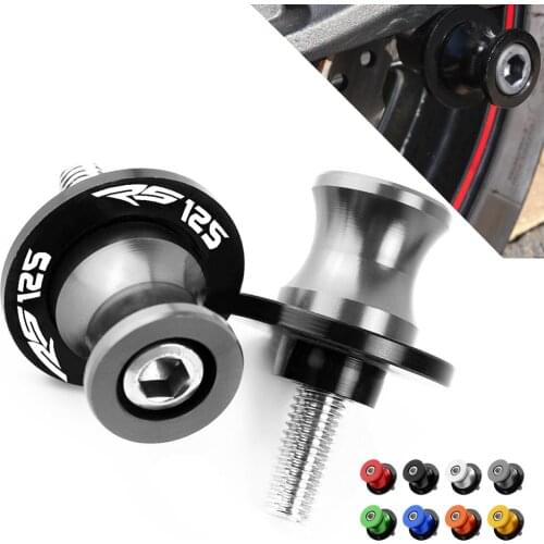 8MM For Aprilia RS125 RS 125 2006-2010 2007 2008 2009 Motorcycle Stand Screws Motorcycle Swingarm Spools Slider Stand Screws