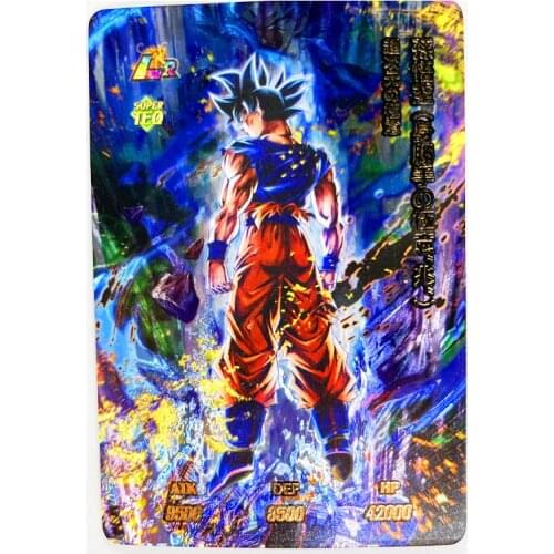 9pcs/set Dragon Ball Z GT Super Saiyan Laser Carving Craft Heroes Battle Card Ultra Instinct Goku Vegeta Game Collection Cards